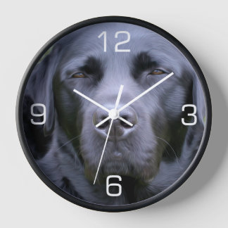 Horloge Black Labrador Retriever
