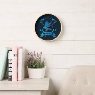 Horloge Blason de la maison RAVENCLAW™ orné