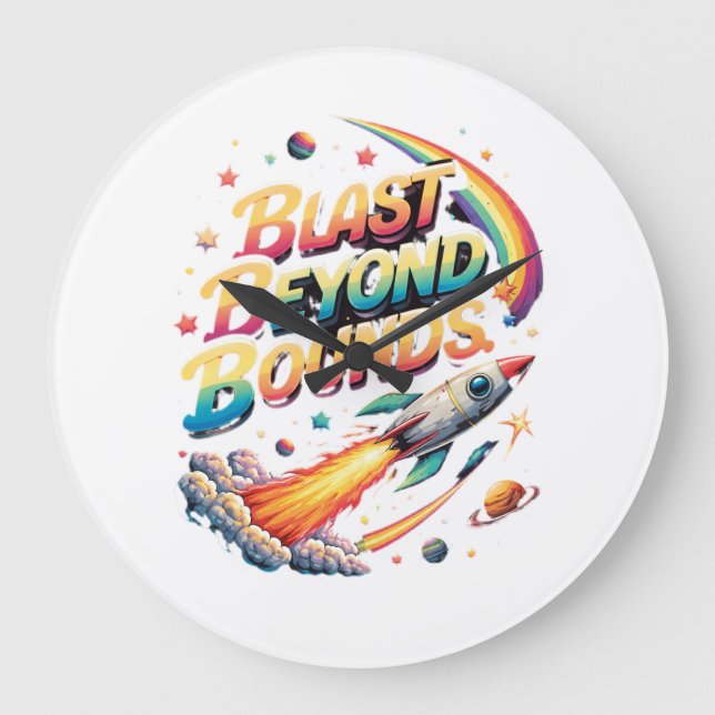 Horloge BLAST BEYOND BOUNDS  (Recto)