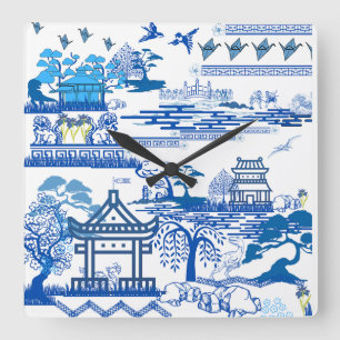 Horloge bleu jurassique