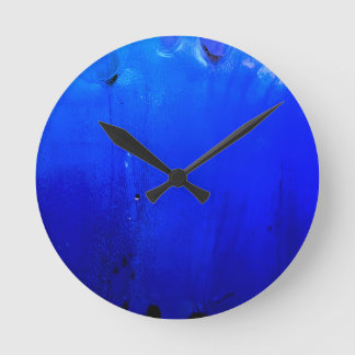 Horloge bleue