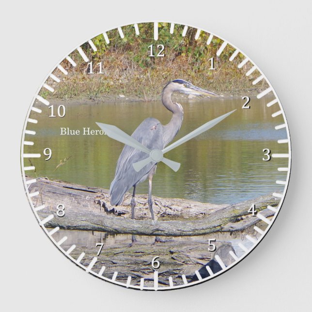 horloge Blue Heron (Recto)