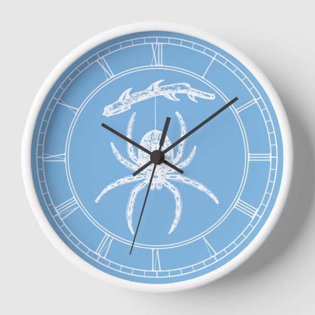 Horloge Blue Spider (Recto)