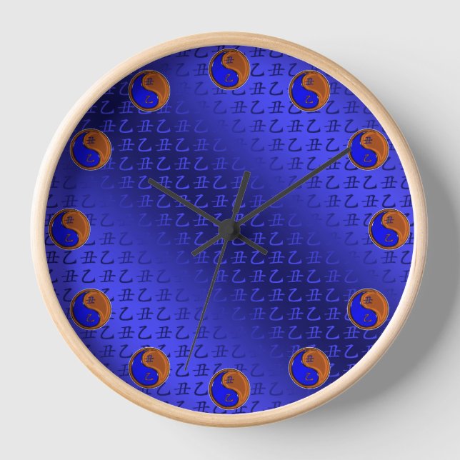 Horloge Boeuf de bois (Recto)