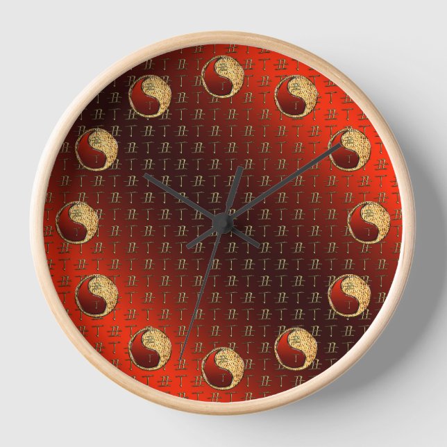 Horloge Bœuf de feu (Recto)