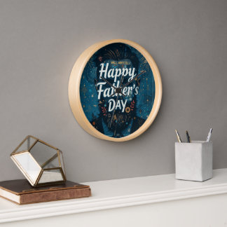 Horloge Bonne Fête des pères