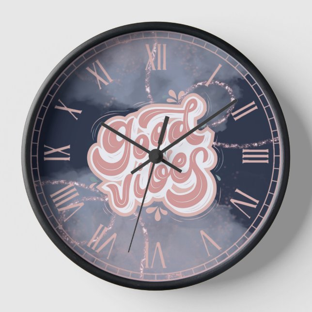 Horloge Bonne Vibration (Recto)