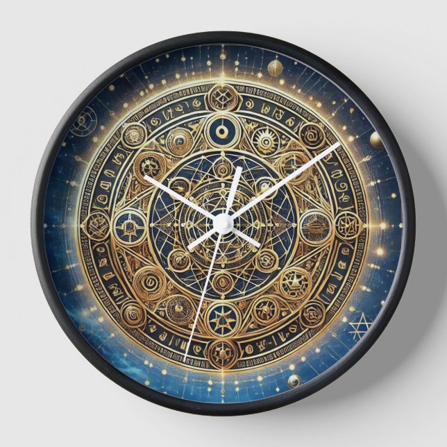 Horloge Bouclier de protection contre les avertissements S (Recto)
