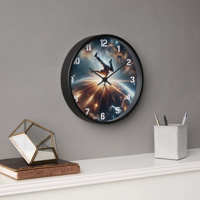 Horloge Breakdancer en action, Ai, Action dans la Galaxie (Bureau)