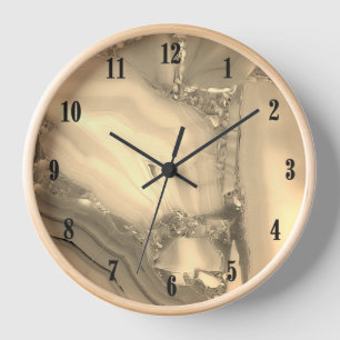 Horloge Brown en marbre
