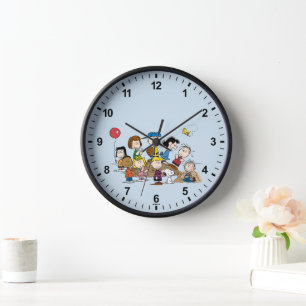 Horloge cacahuètes   La Bande à la butte des Pitcher