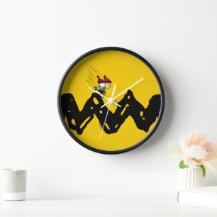 Horloge cacahuètes   Snoopy & Linus Sled Ride