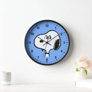 Horloge cacahuètes   Snoopy Looks