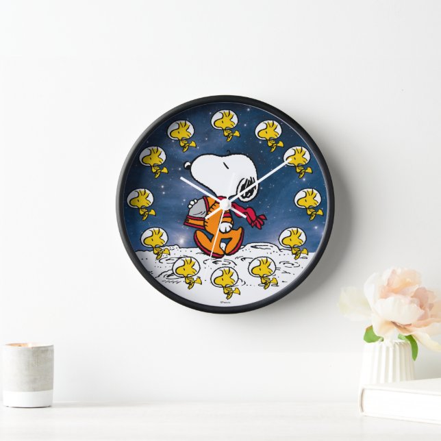 Horloge cacahuètes | Snoopy & Woodstock Together (Maison)