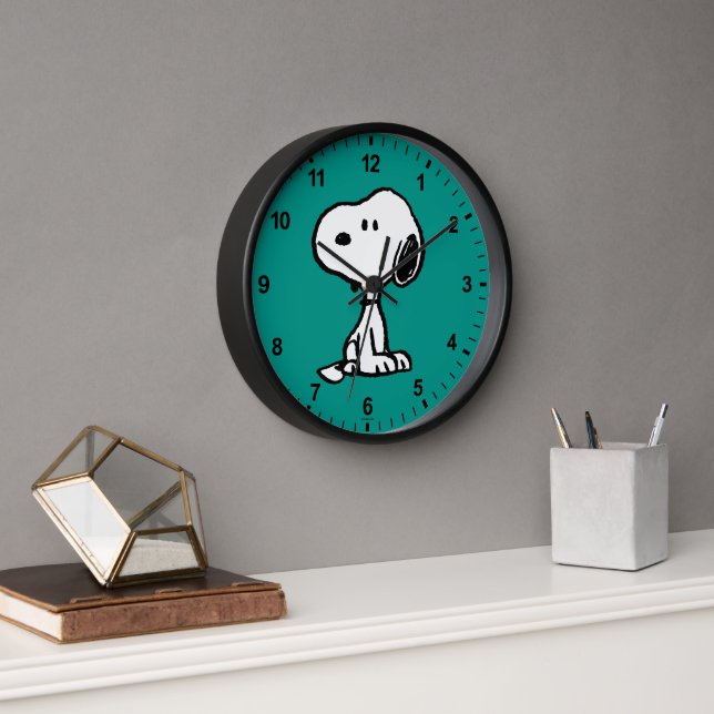Horloge cacahuètes | Tournages de snoopy (Bureau)