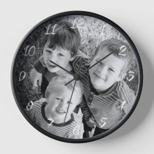 Horloge Cadeau photo personnalisable