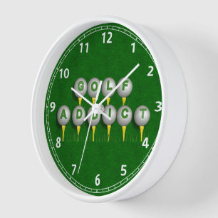 Horloge Cadeaux pour accro du golf