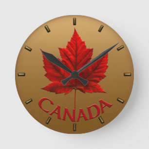 Horloge Canada Personnaliser sur les horloges mura