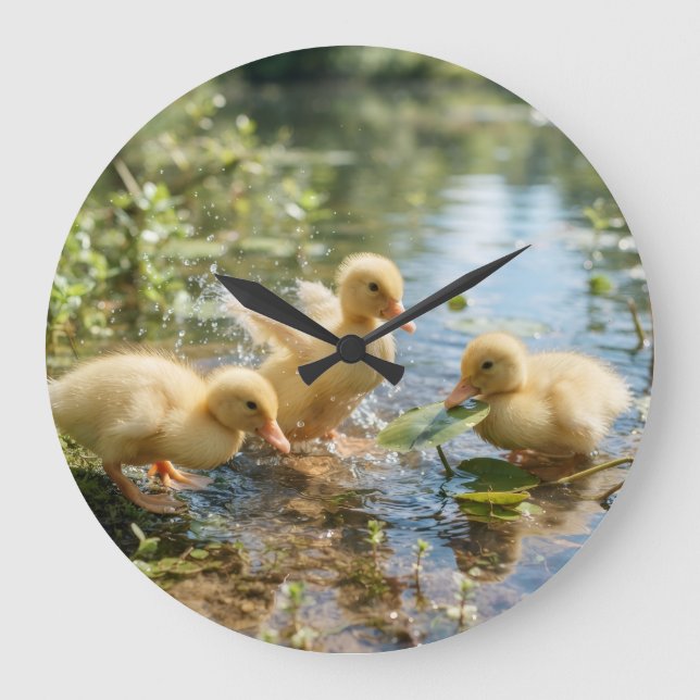 Horloge canard (Recto)