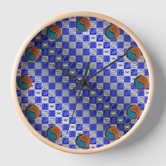 Horloge Cancer & Bœuf de Bois (Recto)