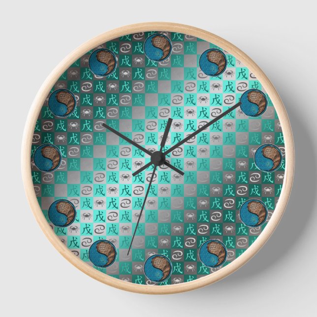 Horloge Cancer & Earth Dog (Recto)