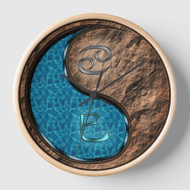 Horloge Cancer & Serpent de Terre (Recto)