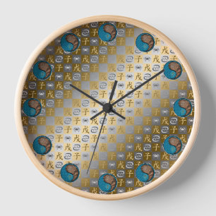 Horloge Cancer & Terre Rat