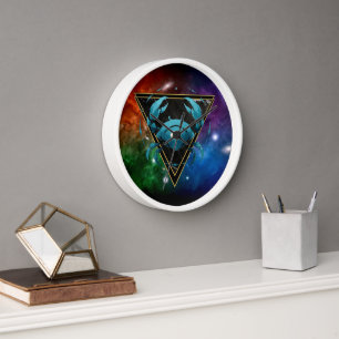 Horloge Cancer Zodiaque Cadeau Astrologie