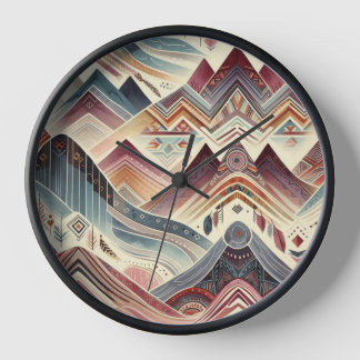 Horloge Canyons colorés