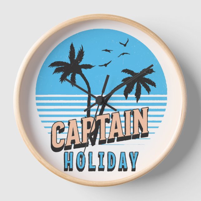 Horloge Capitaine Holiday (Recto)