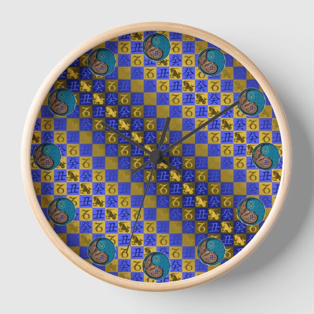 Horloge Capricorne & Bœuf d'eau (Recto)