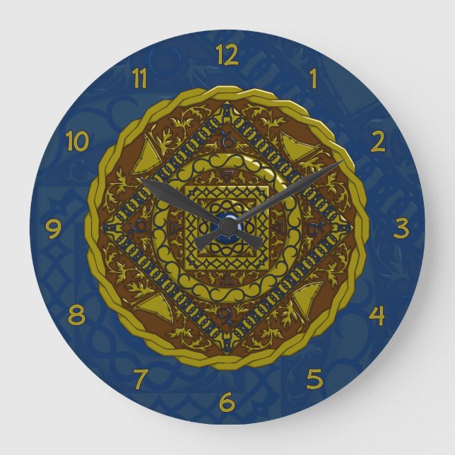 Horloge Capricorne Mandala (Recto)