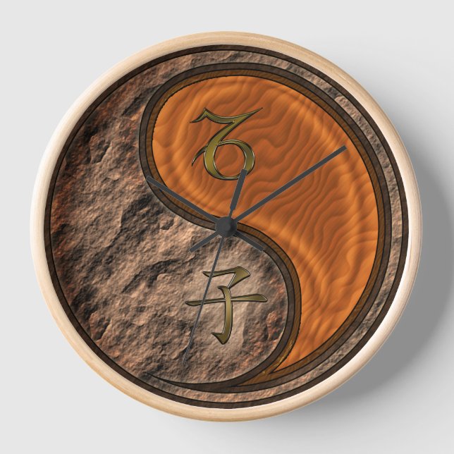 Horloge Capricorne & Rat de bois (Recto)