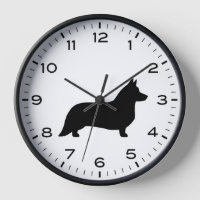Cardigan Welsh Corgi Chien Silhouette