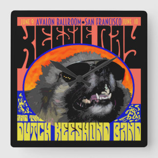 Horloge carré Keesie Ray