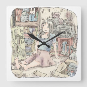 HORLOGE CARRÉE さ な ご さ じ