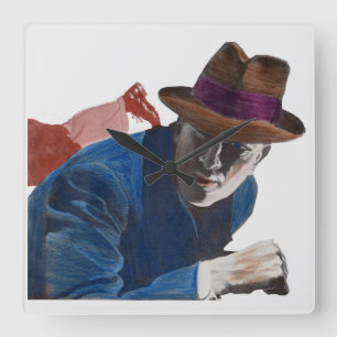 Horloge Carrée 1950 Gritty Detective action