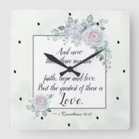 1 Corinthiens 13:13 Foi Espérance Amour, Verset bi