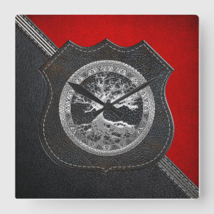 Horloge Carrée [200] Cétic Tree of Life