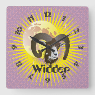 Horloge Carrée 21 mars au 20 avril