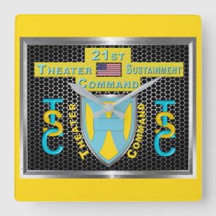 Horloge Carrée 21e Commandement du développement durable du théât