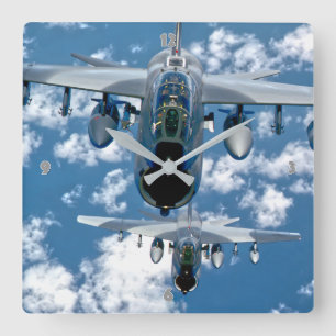 HORLOGE CARRÉE A-7 CORSAIR II