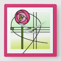 Abstract Glasgow Rose