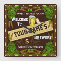 Accueil personnalisé de brasserie : Bière d'orge