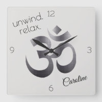 Achat Budget, Symbole Om noir à effet texturé 10,7