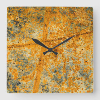 Horloge Carrée acid rude