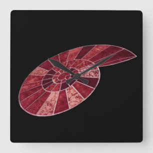 Horloge Carrée Acryllic Wall