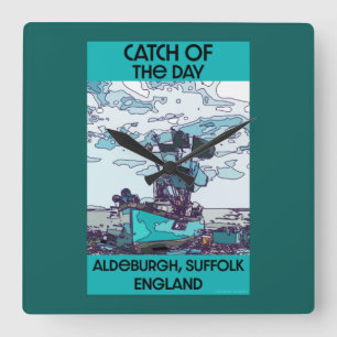 Horloge Carrée Alderburgh Suffolk Beach