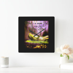 Horloge Carrée Amphibien Models Frog Laze 01-01