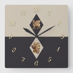 Horloge Carrée Ancienne Assyrie